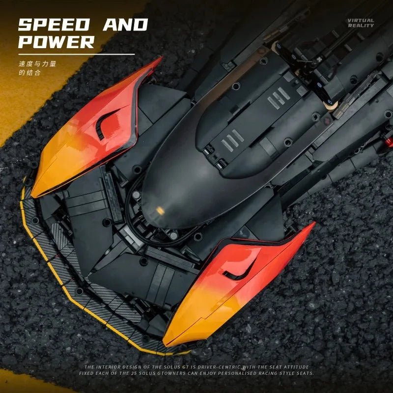 High-quality 2135PCS Sports Car Building Blocks Toy Set - silverfoxgoods